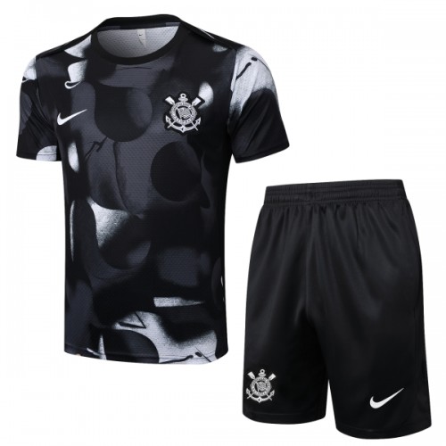 Conjunto Corinthians Pre-Match 2025-26 - Criança Conjunto Corinthians Pre-Match 2025-26 - Criança